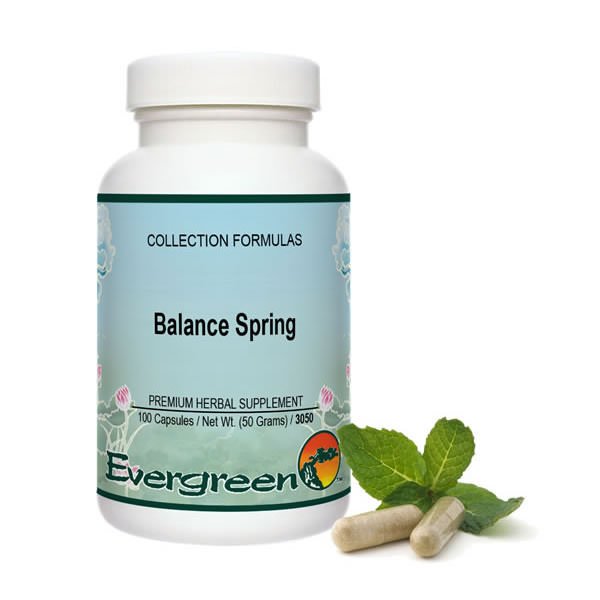 Balance Spring herbal menopause supplement for estrogen support and hot flashes