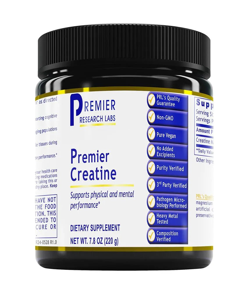 PRL Creatine Monohydrate Powder – Pure 5g Scoop | Strength, Muscle & Brain Support (Vegan)