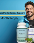 Men’s Vitality Bundle with Vital Essence and DHEA supplements for testosterone, erectile dysfunction and libido support