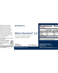 Vegetarian supplement with 2g plant sterols and L-5-MTHF for heart and cholesterol health