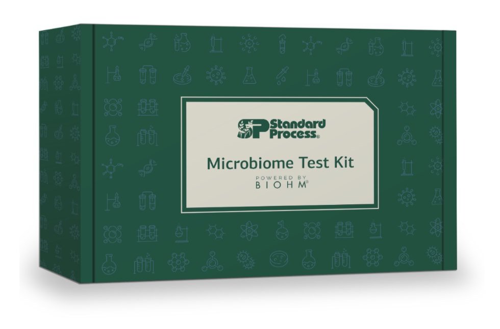 Standard Process Microbiome Test Kit powered by BIOHM for gut health analysis