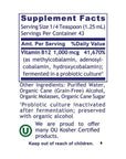 Fermented B12 supplement with methylcobalamin, adenosylcobalamin, and hydroxocobalamin