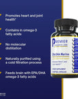 Omega-3 supplement list benefits of cardiovascular and joint health