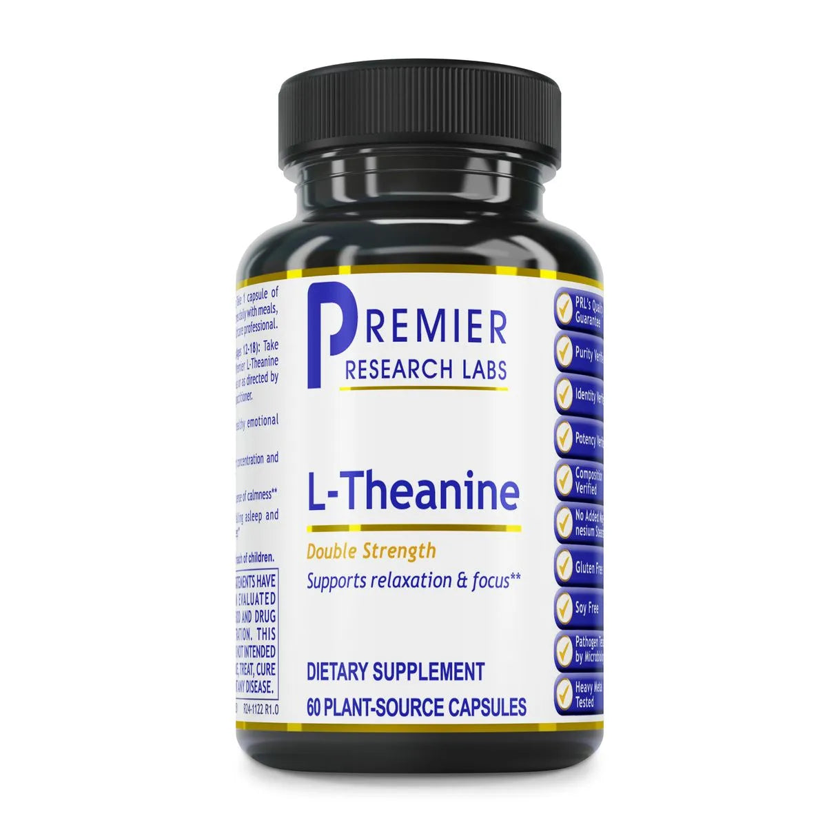 Supplement for anxiety and insomnia and ADHD with L Theanine