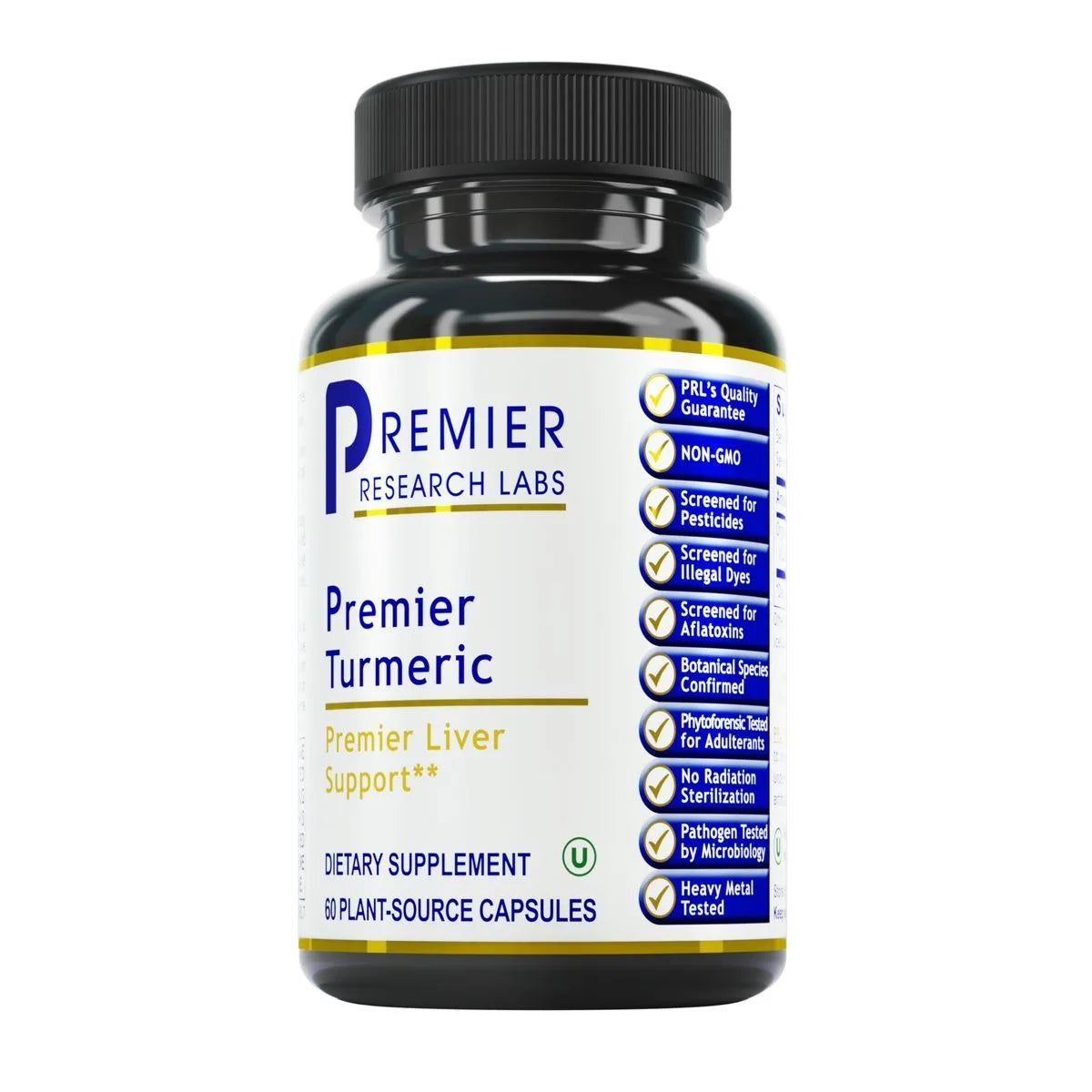 Premier Turmeric organic liver support supplement with full-spectrum turmeric root