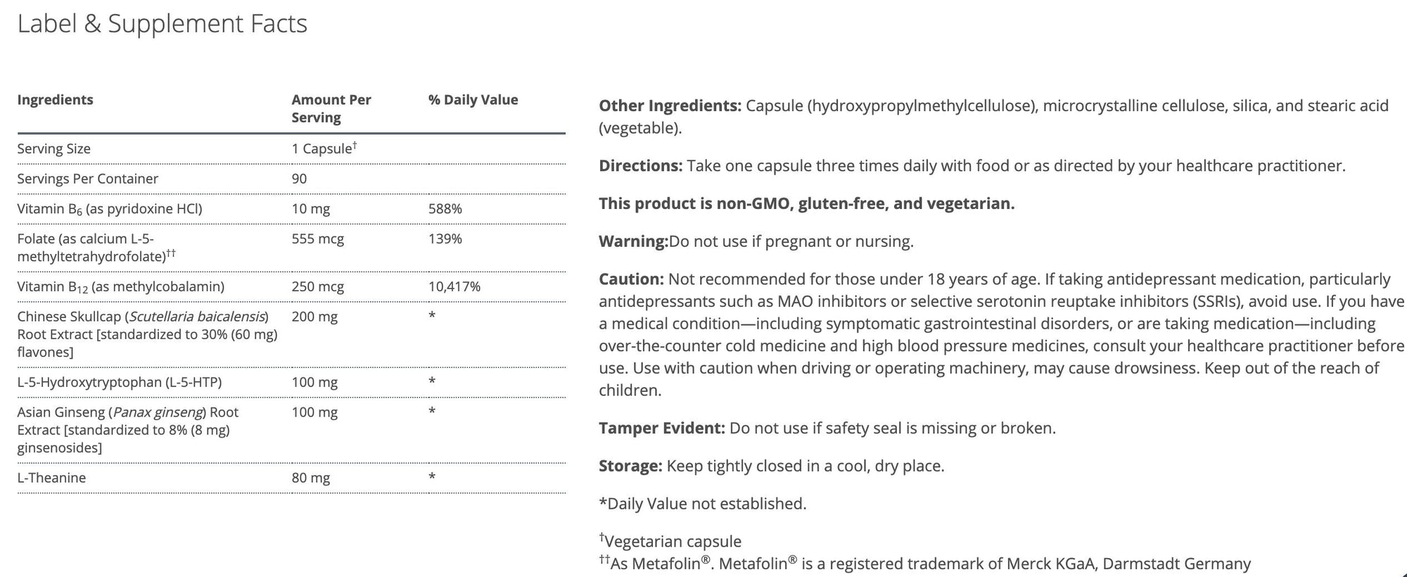 SeroSyn™ | Mood Support Dietary Supplement