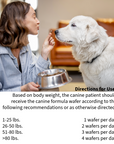 Canine Flex Support – Chewable Joint Health Wafers with Glucosamine, Chondroitin for Dogs